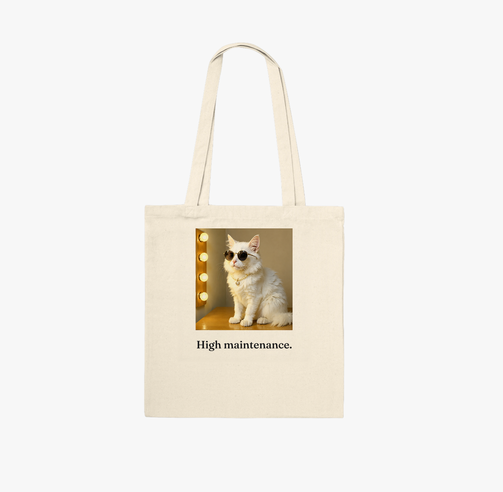 Custom Pet Portrait Tote Bag